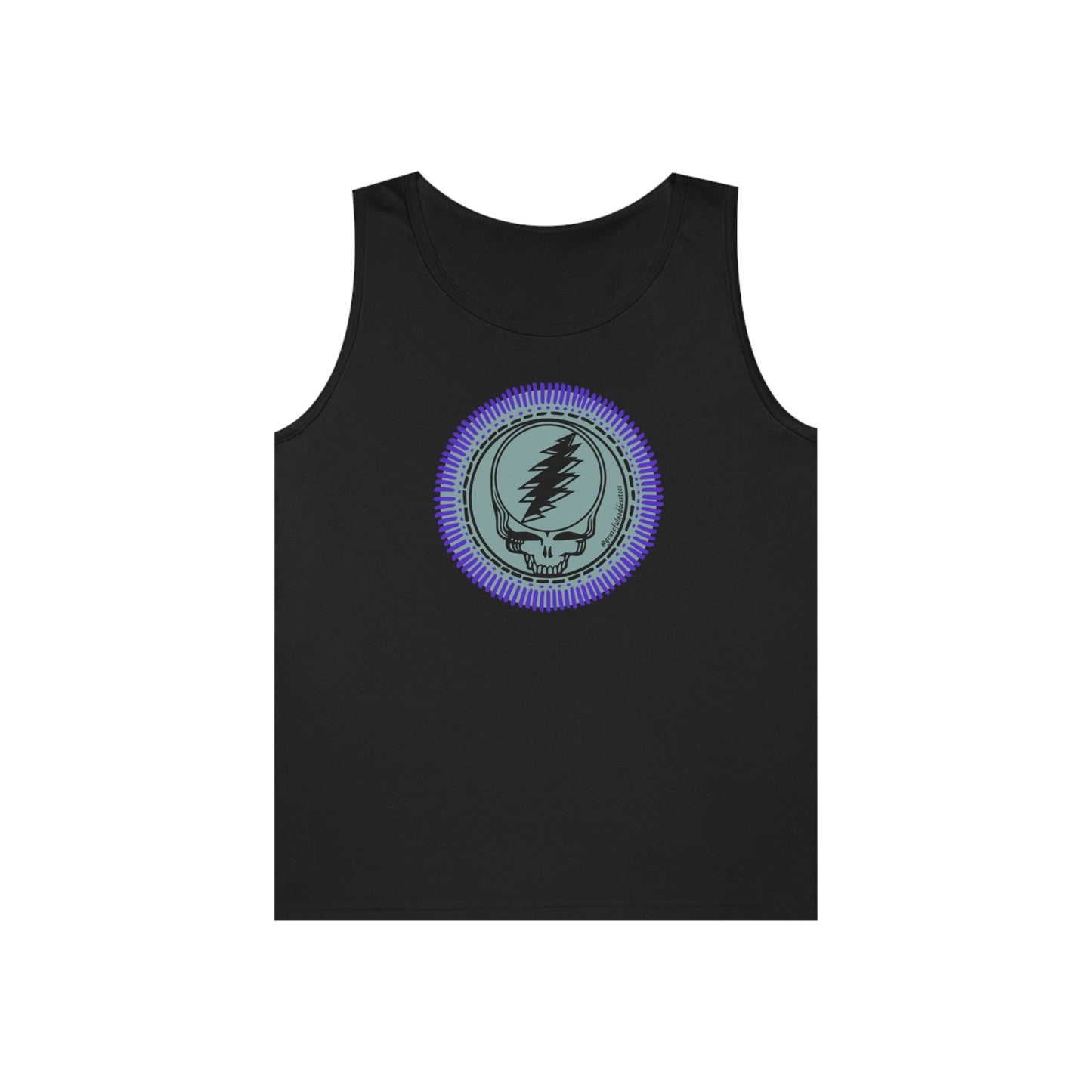 Grateful Dead inspired Unisex Heavy Cotton Tank Top