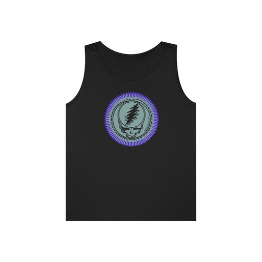 Grateful Dead inspired Unisex Heavy Cotton Tank Top