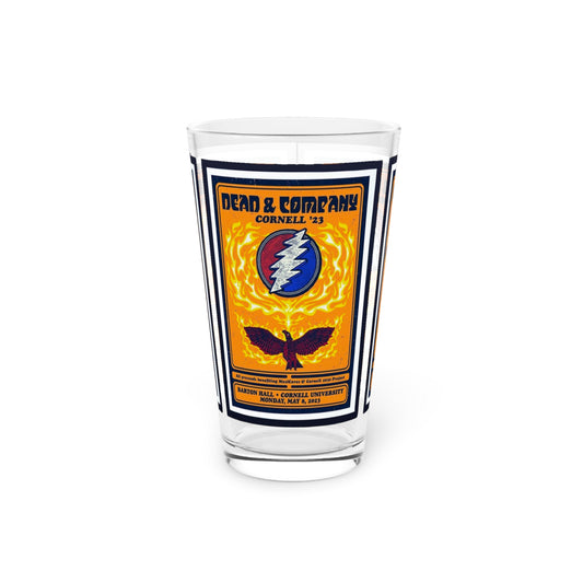 Dead and Co Cornell 23  Pint Glass, 16oz