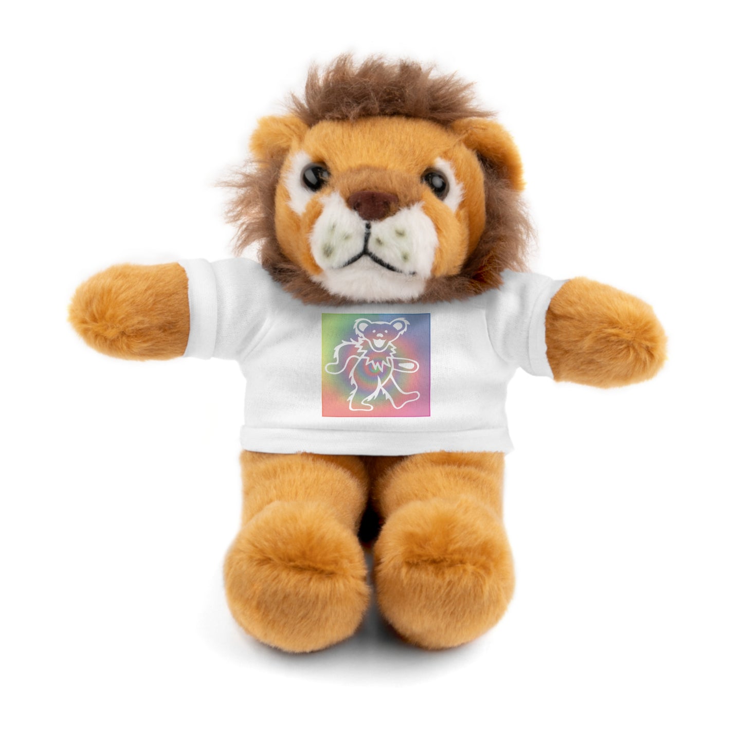 Grateful Dead bears plushie stuffed Animals with gratefuldead bear tiedye tshirt perfect Dead Head gift