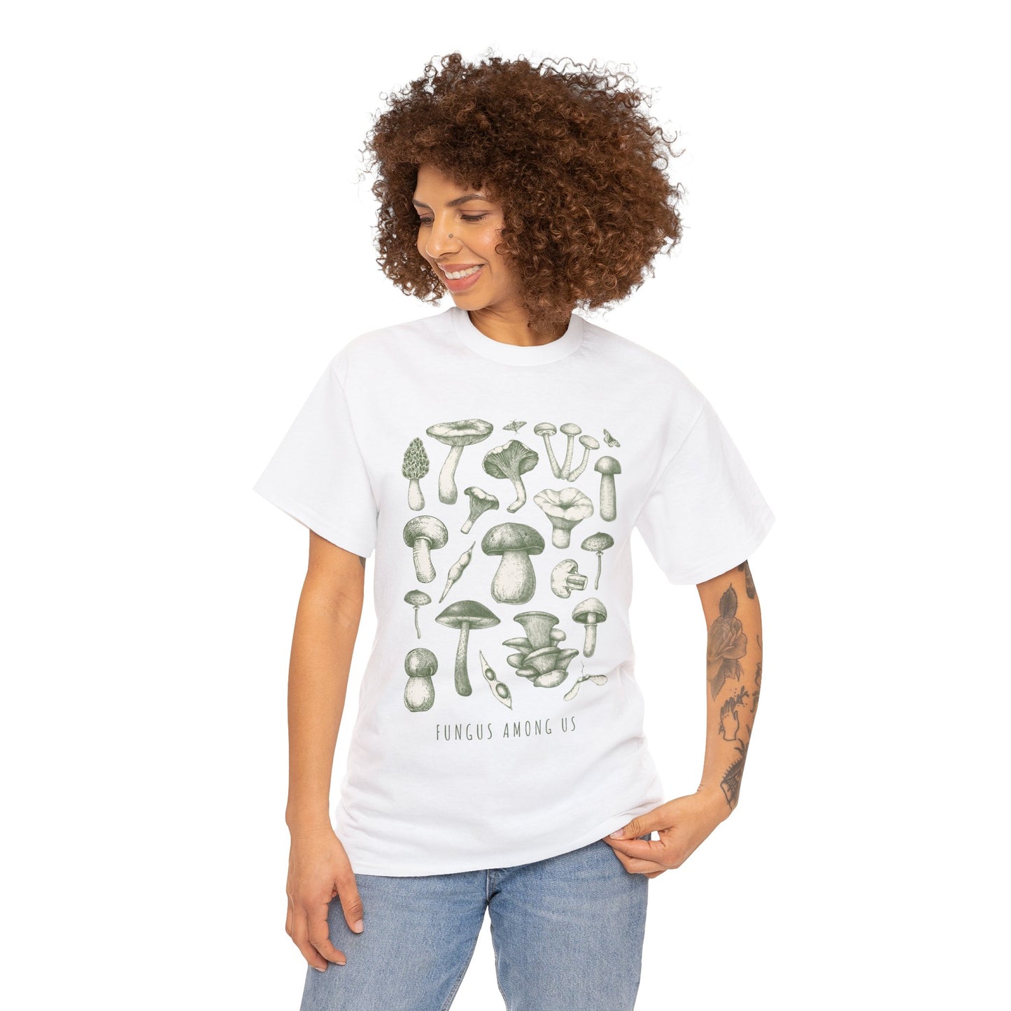 Fungus Among Us Mushroom Unisex Jersey Short Sleeve Tee