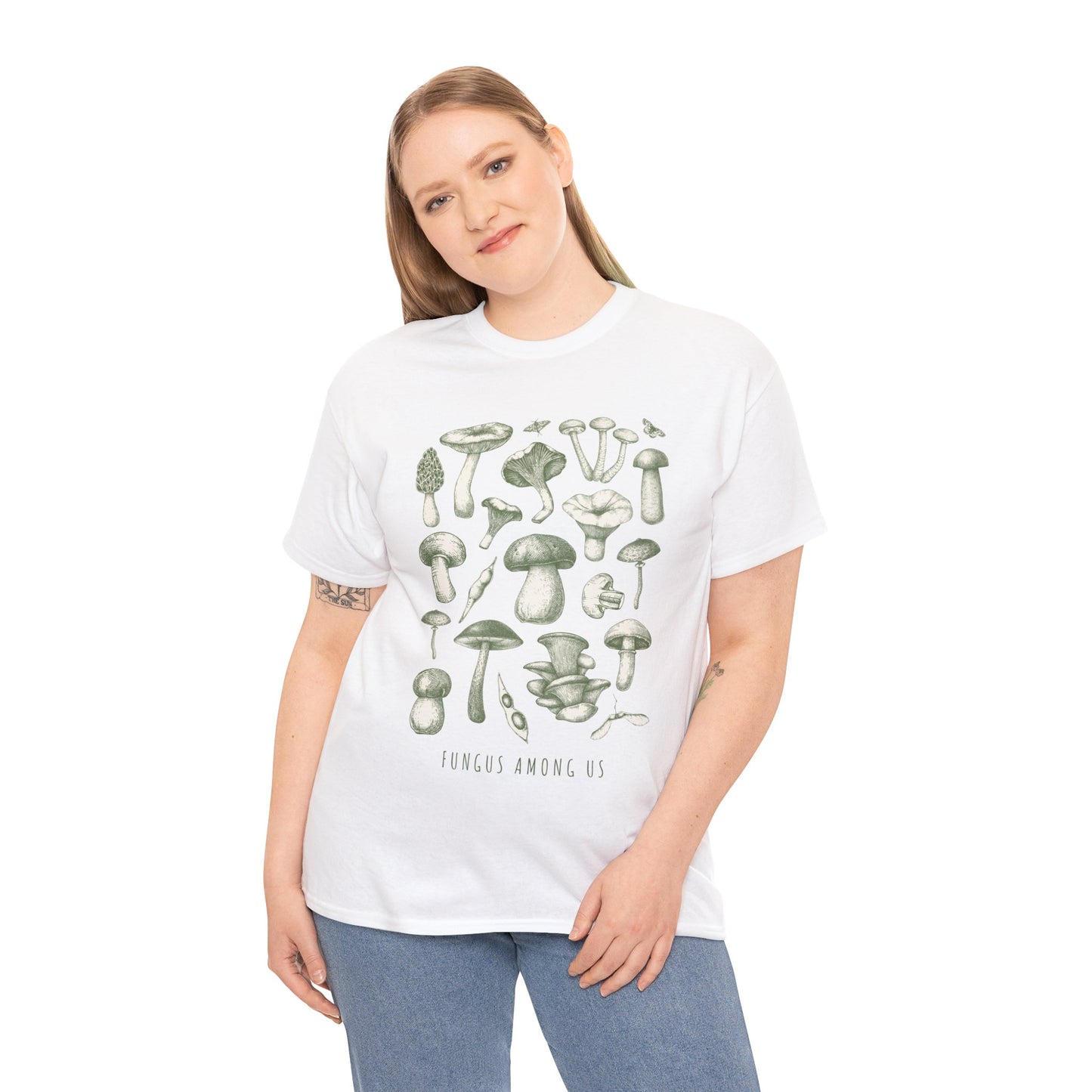 Fungus Among Us Mushroom Unisex Jersey Short Sleeve Tee