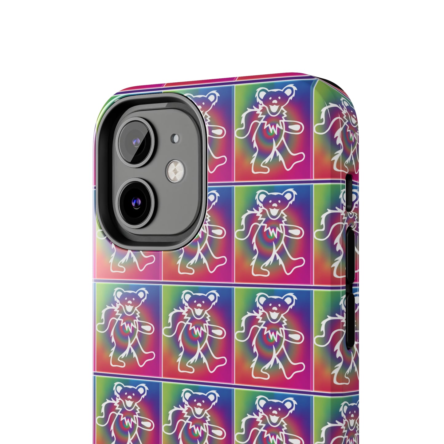 Grateful Dead bears tie-dye Tough Phone Cases for Dead Head dancing bears blotter art gratefuldead phone case