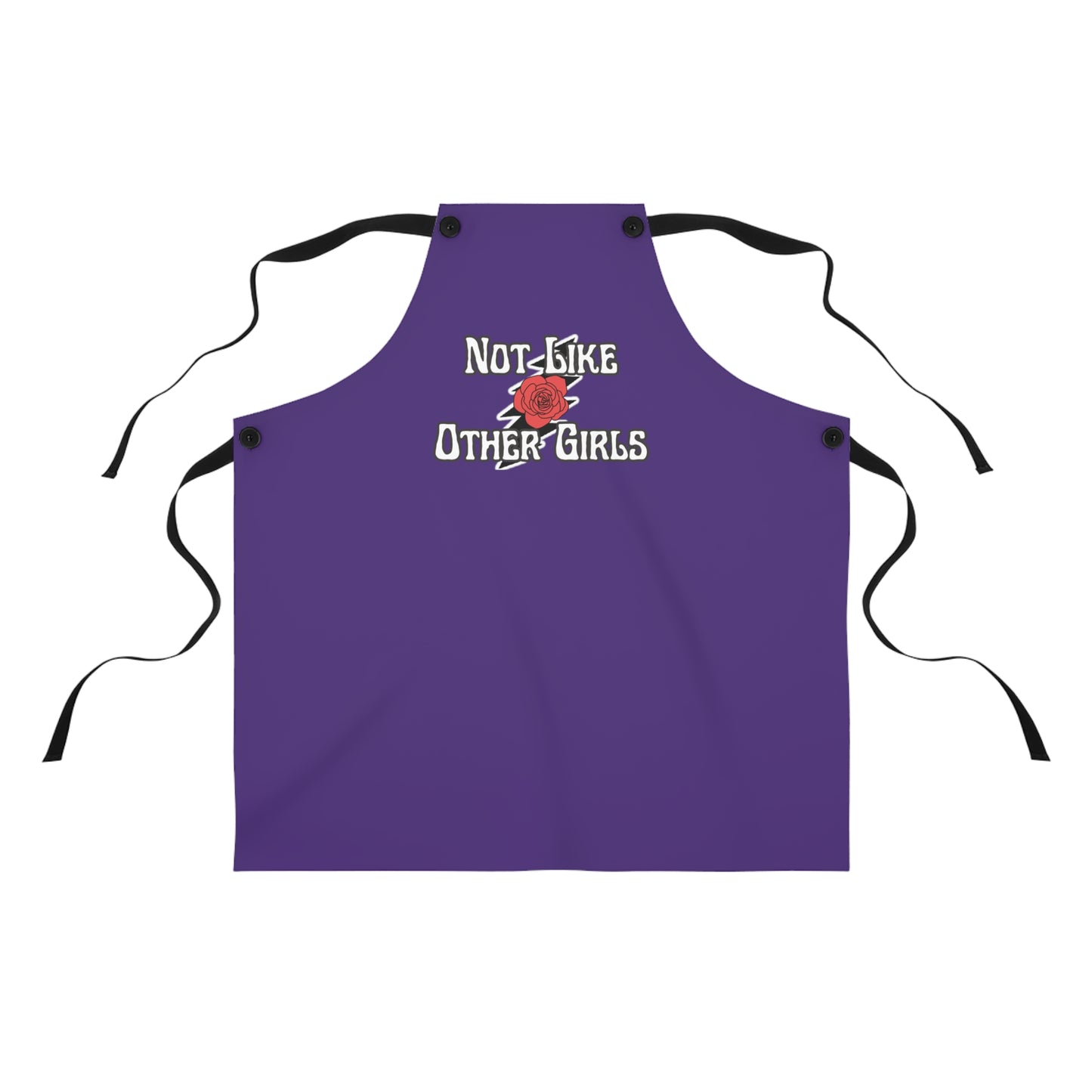 Grateful Dead home Scarlet Begonias Purple Apron