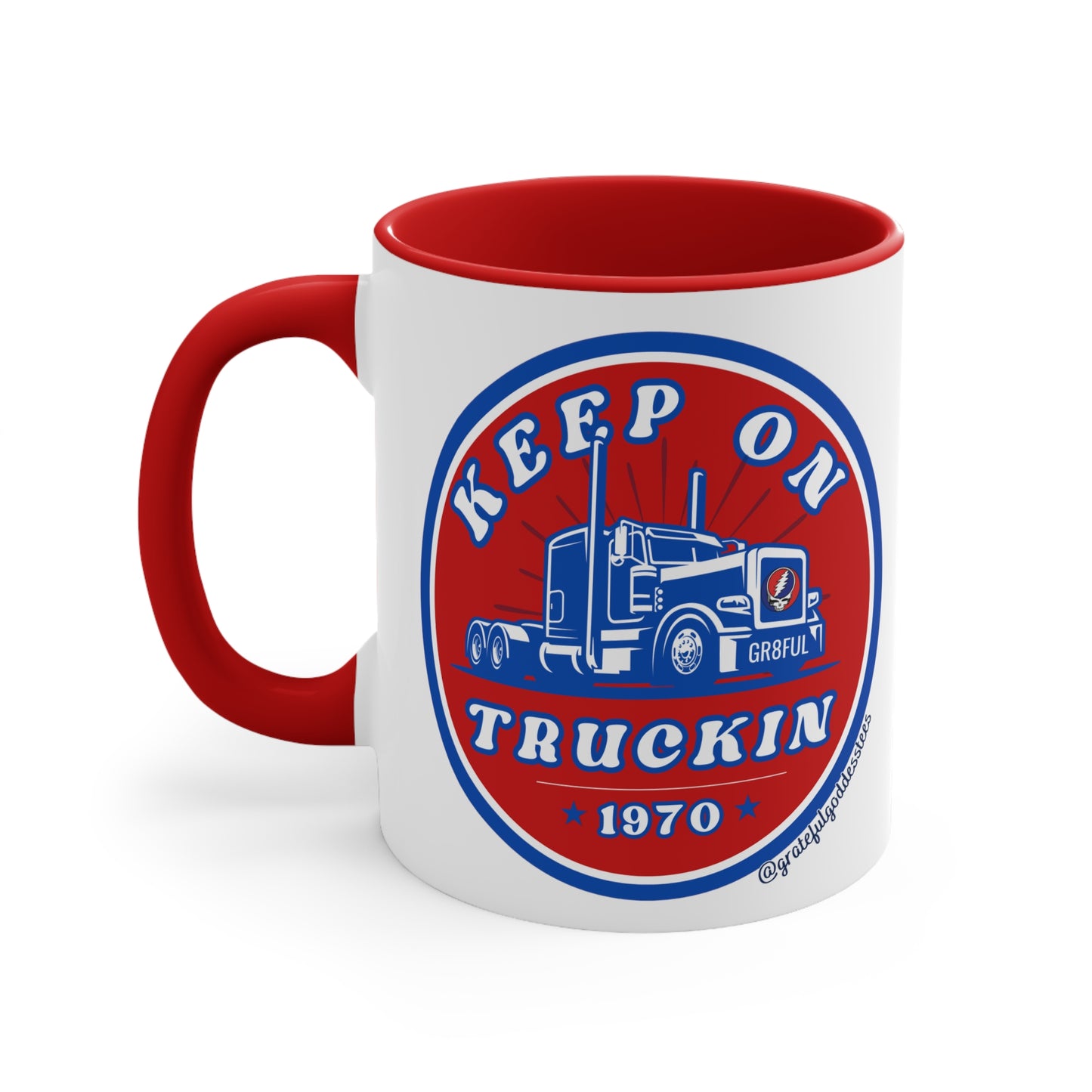 Grateful Dead keep on truckin Mug for deadheads