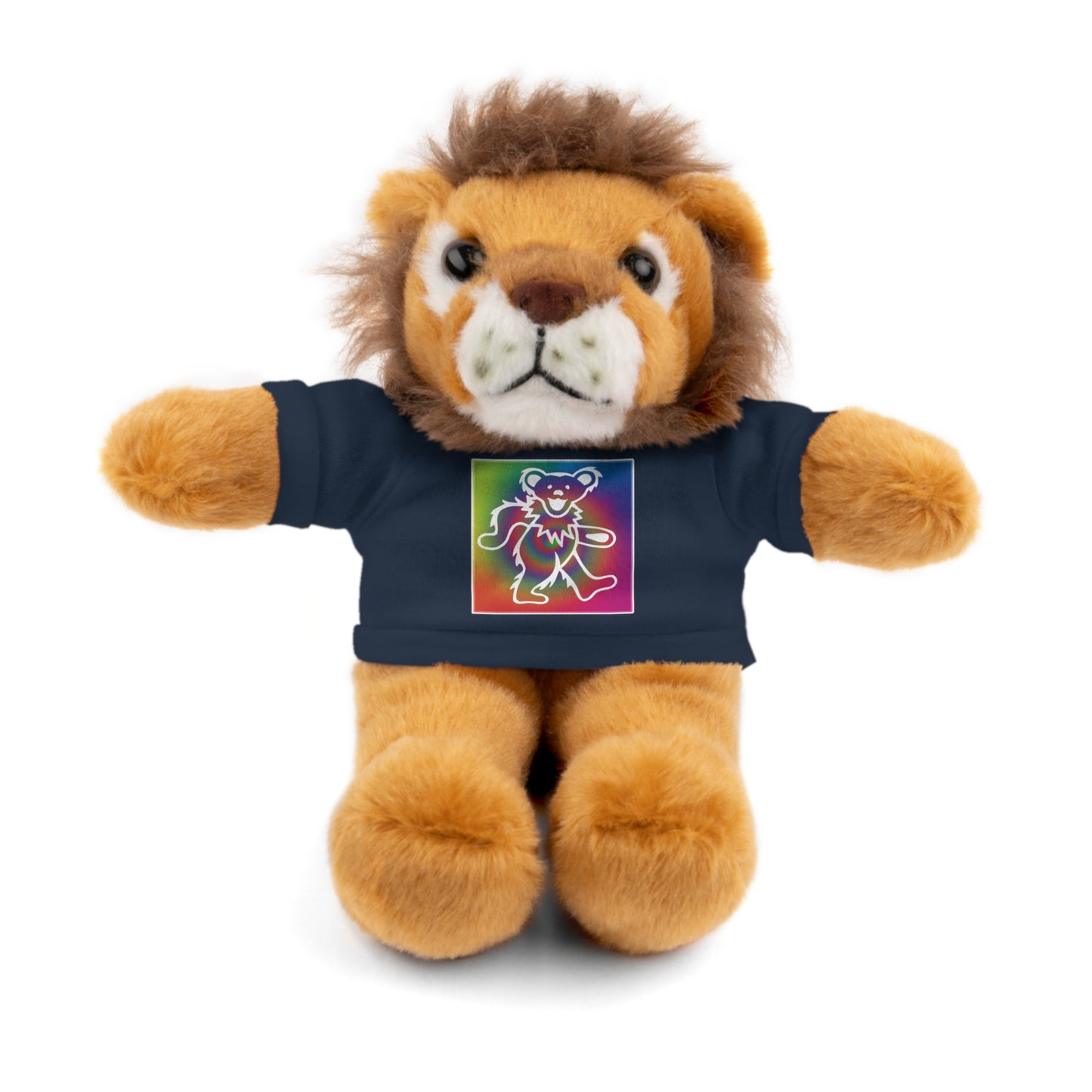 Grateful Dead bears plushie stuffed Animals with gratefuldead bear tiedye tshirt perfect Dead Head gift