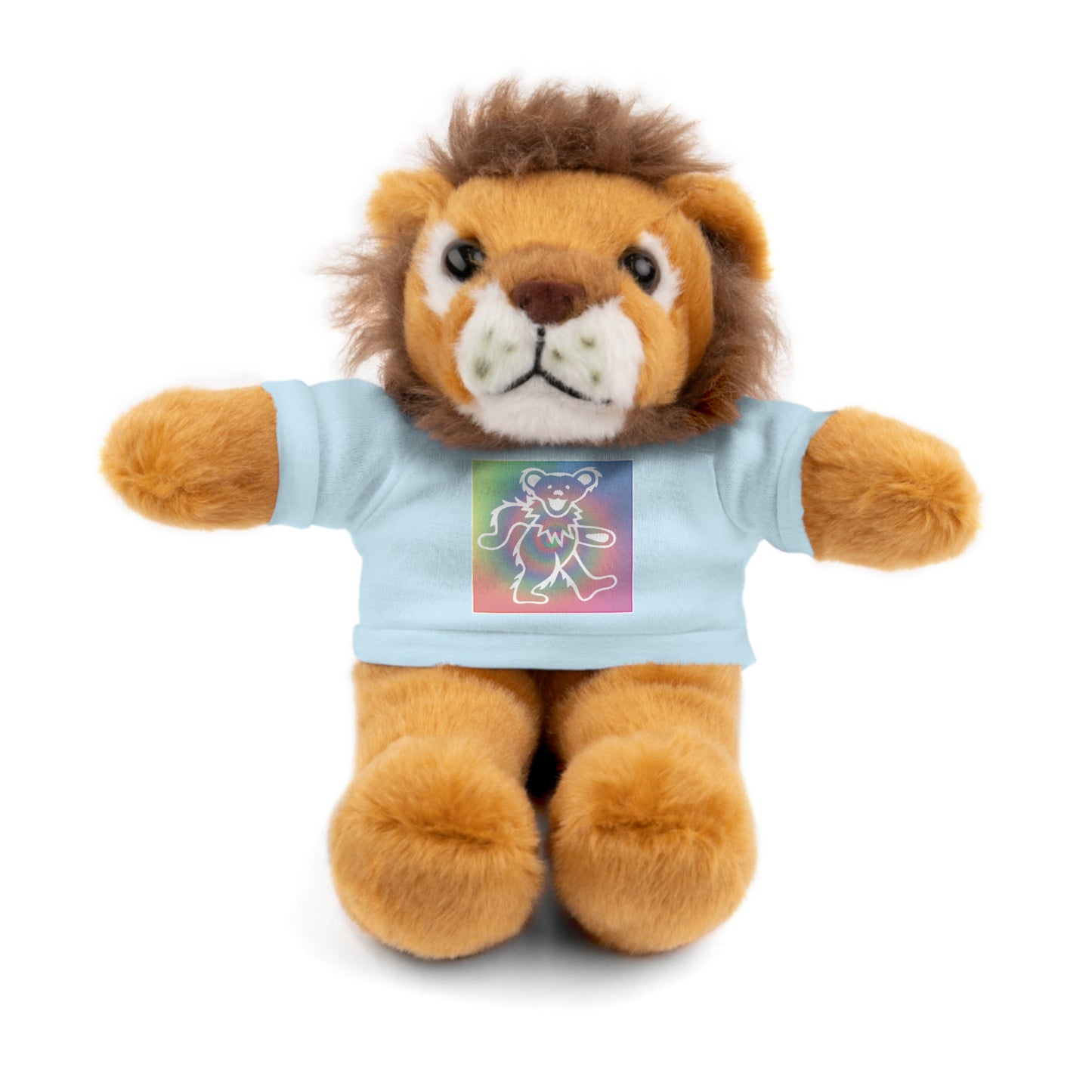 Grateful Dead bears plushie stuffed Animals with gratefuldead bear tiedye tshirt perfect Dead Head gift