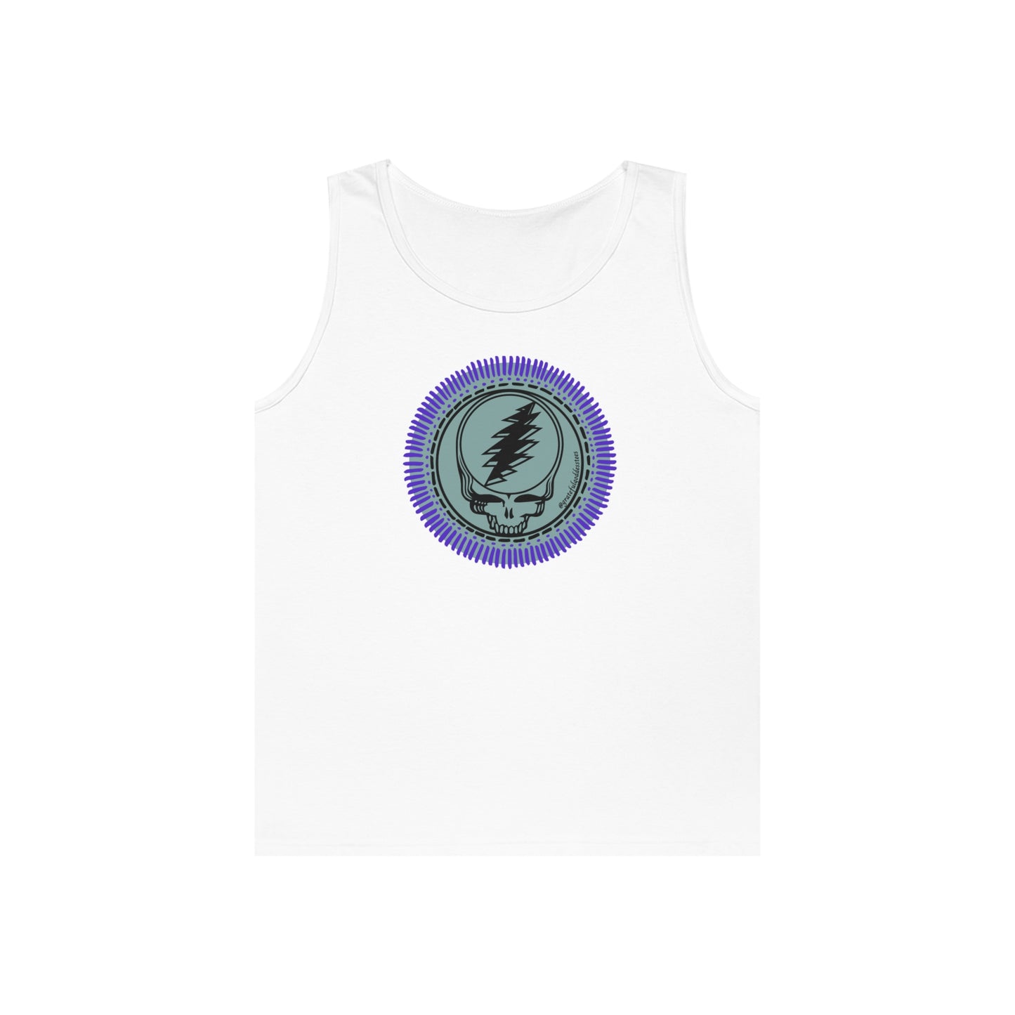 Grateful Dead inspired Unisex Heavy Cotton Tank Top