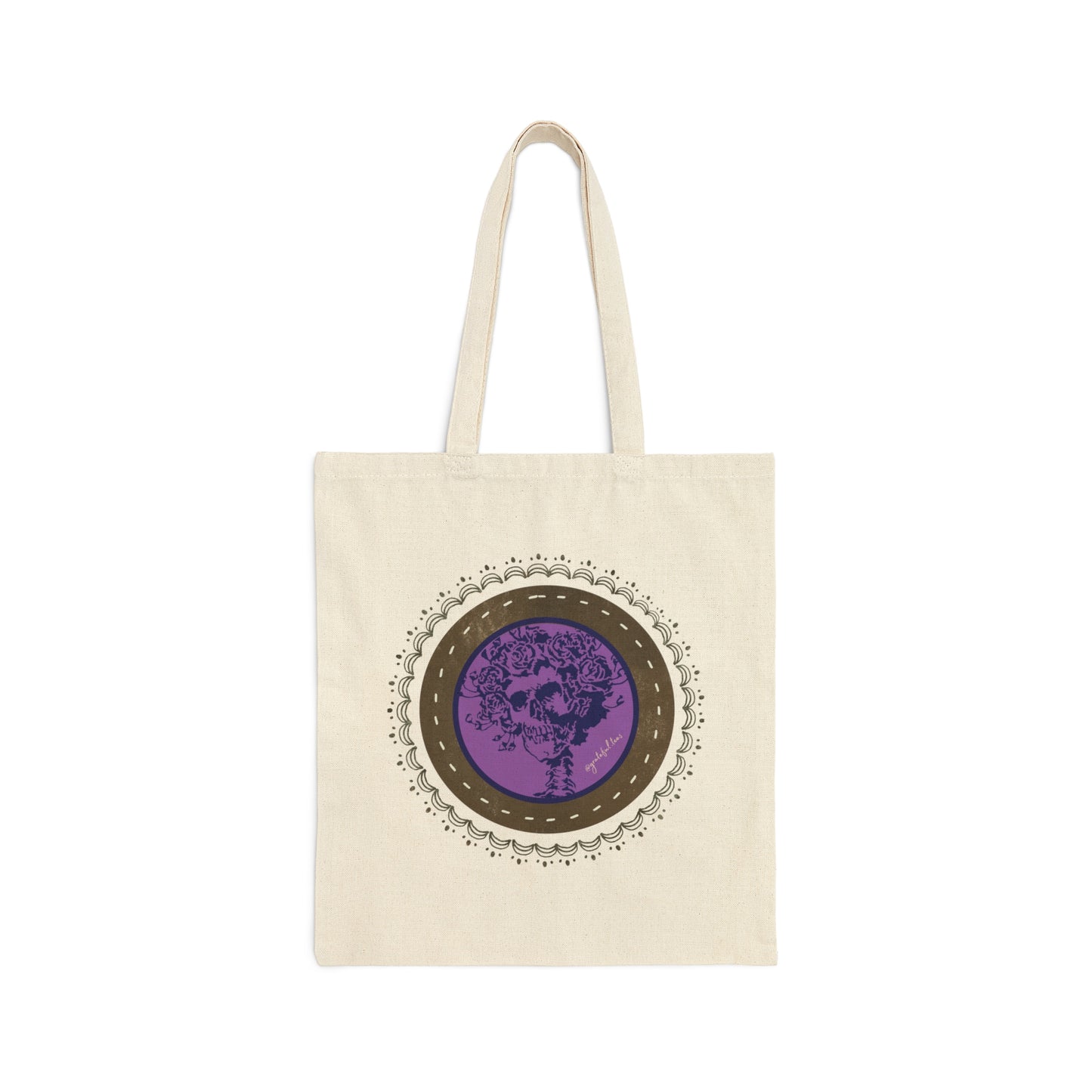 Grateful Dead Cotton Canvas Tote Bag