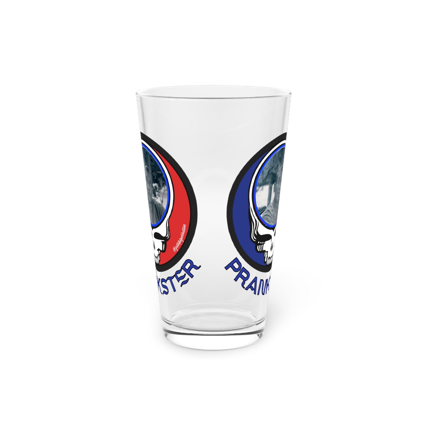 Grateful Dead Cassady Prankster Pint Glass, 16oz