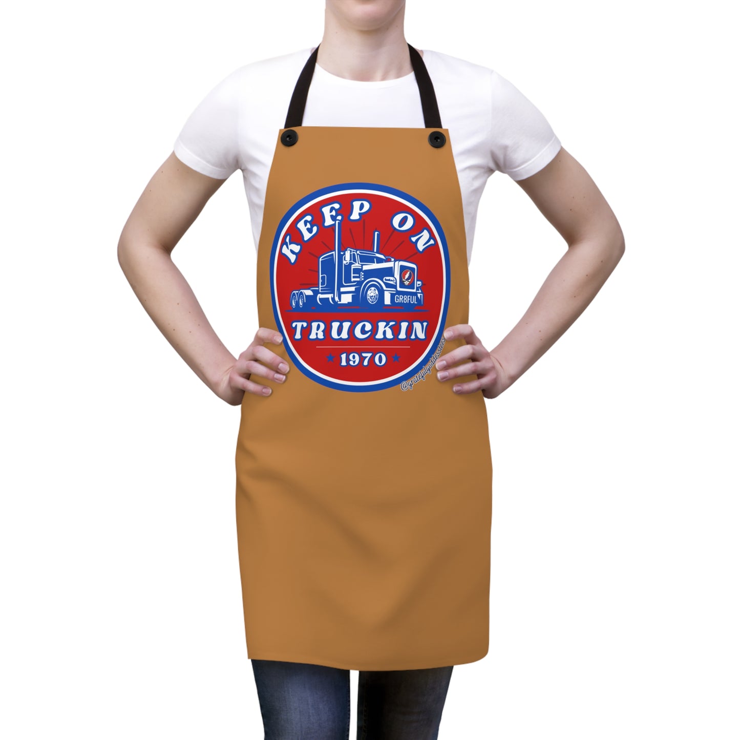 Grateful Dead inspired Truckin apron