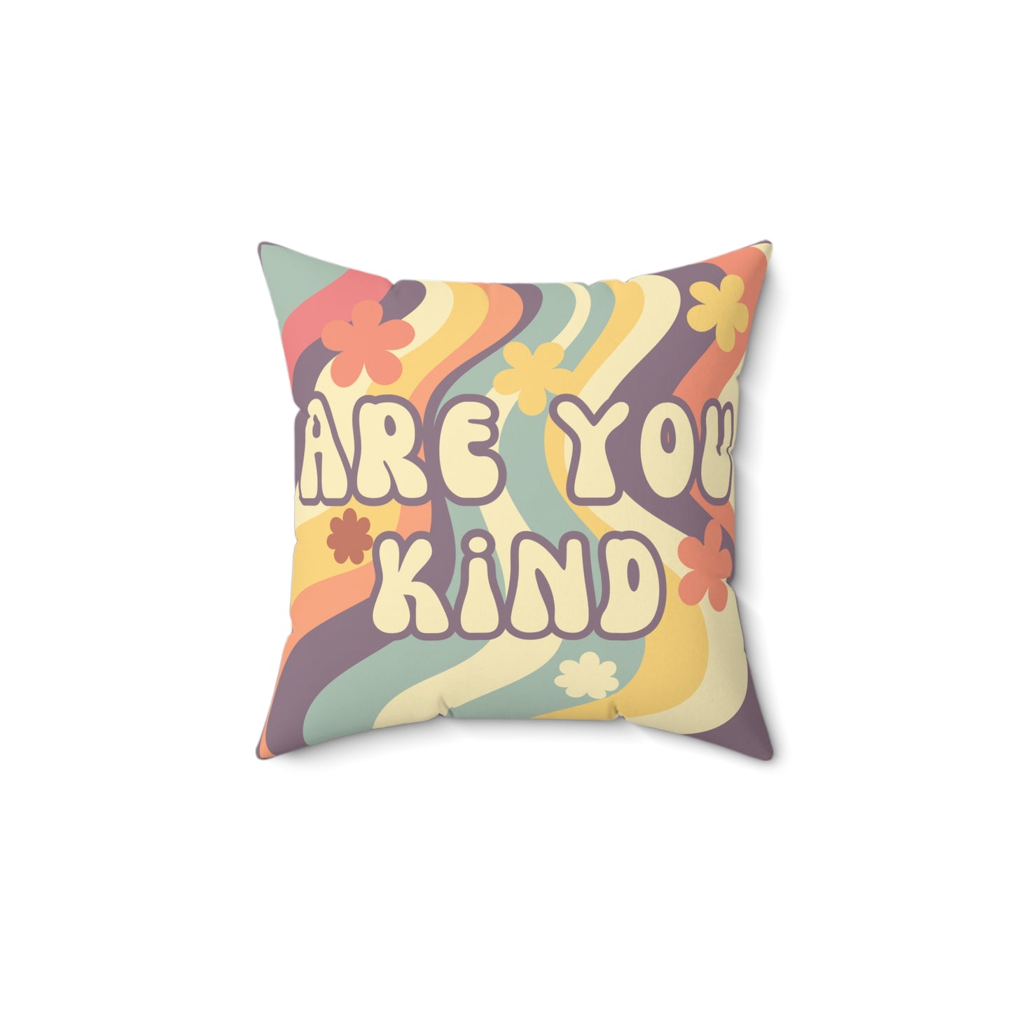 Grateful Dead inspired decor - Are you kind pillow - hippie style home - dead head pillow in 2 sizes