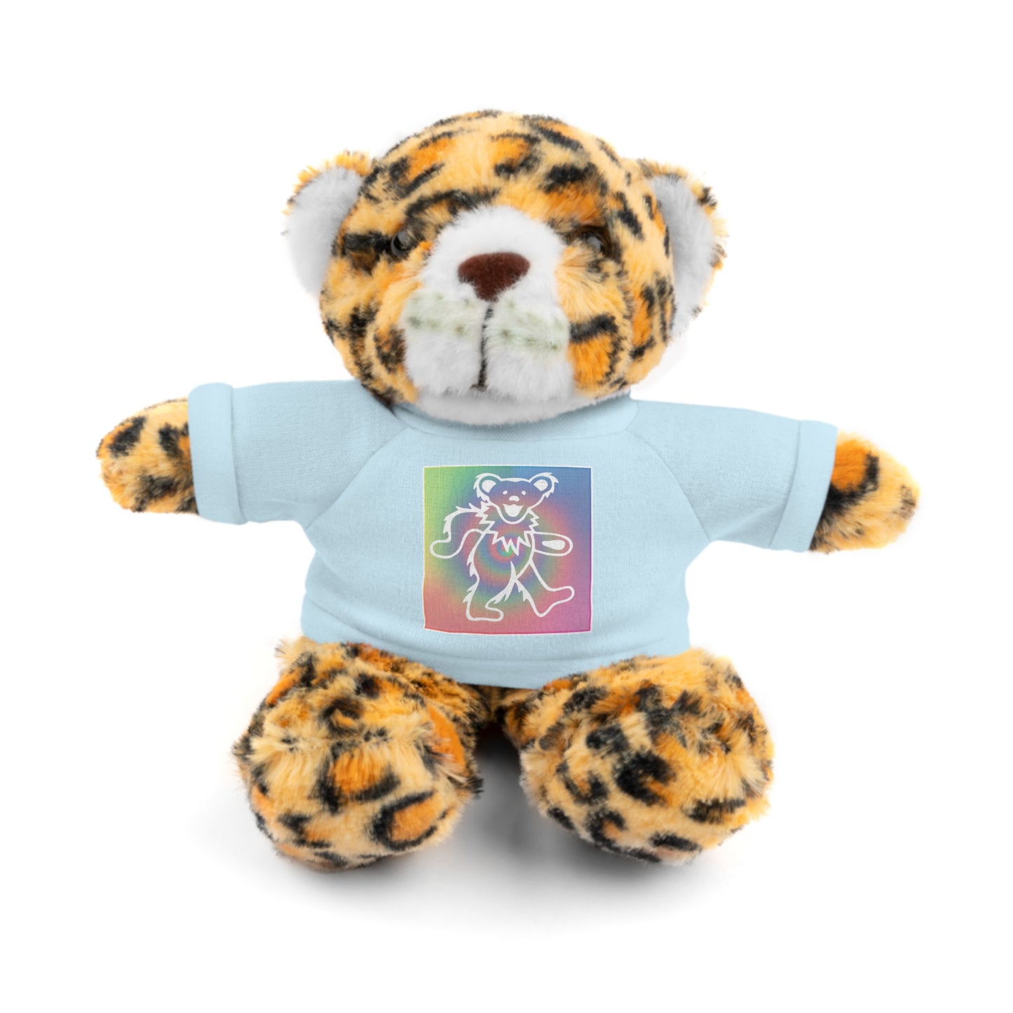 Grateful Dead bears plushie stuffed Animals with gratefuldead bear tiedye tshirt perfect Dead Head gift