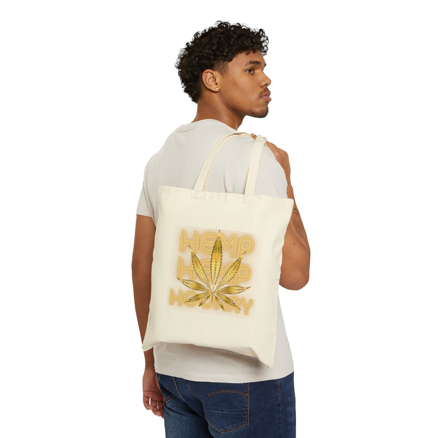 Hemp Hemp Hooray Cotton Canvas Tote Bag