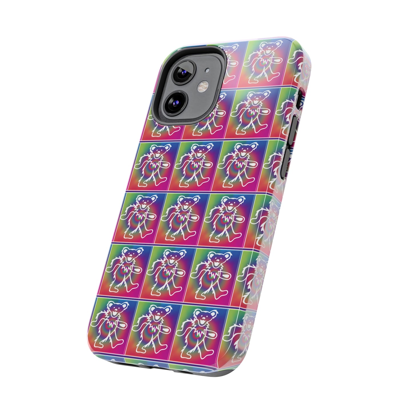 Grateful Dead bears tie-dye Tough Phone Cases for Dead Head dancing bears blotter art gratefuldead phone case