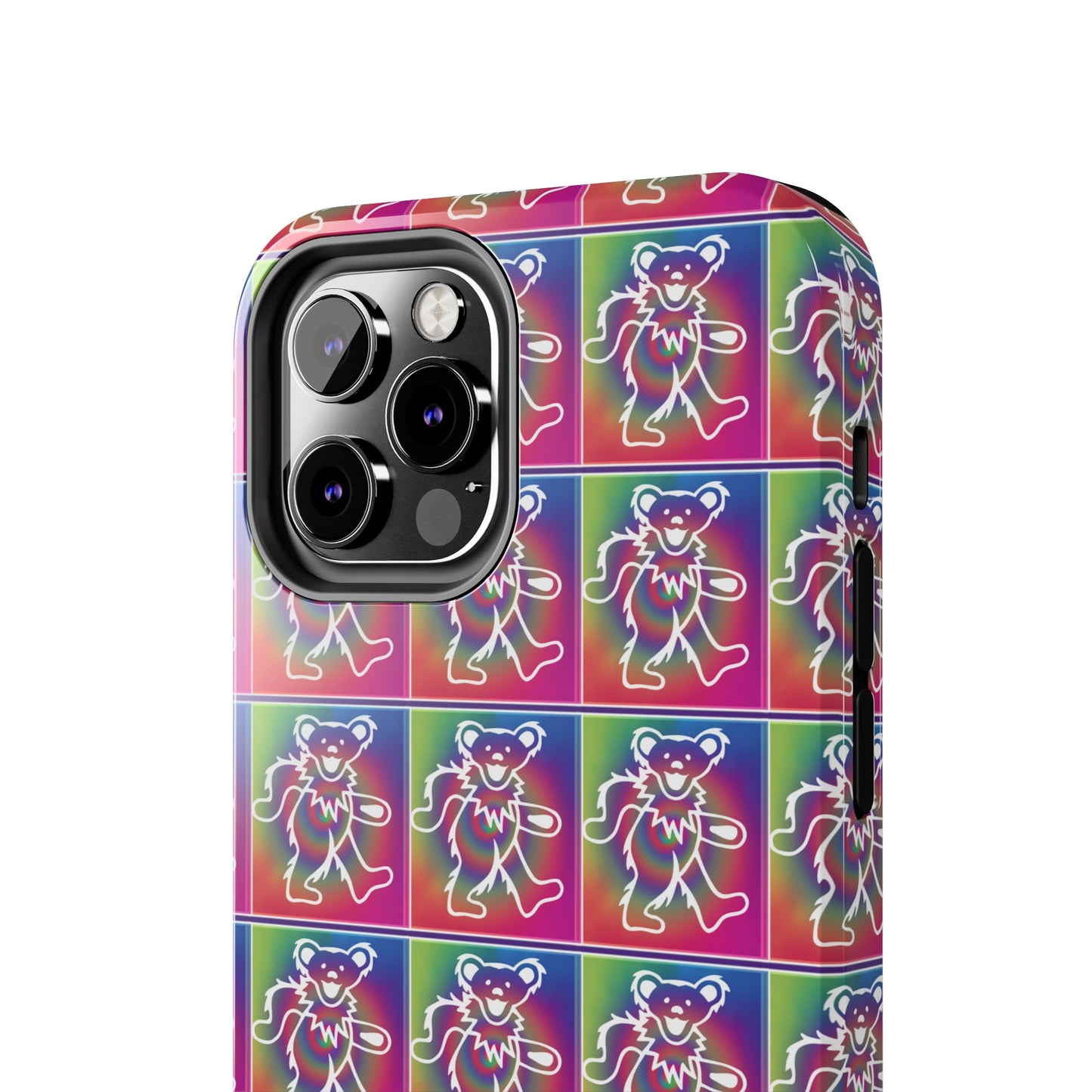 Grateful Dead bears tie-dye Tough Phone Cases for Dead Head dancing bears blotter art gratefuldead phone case