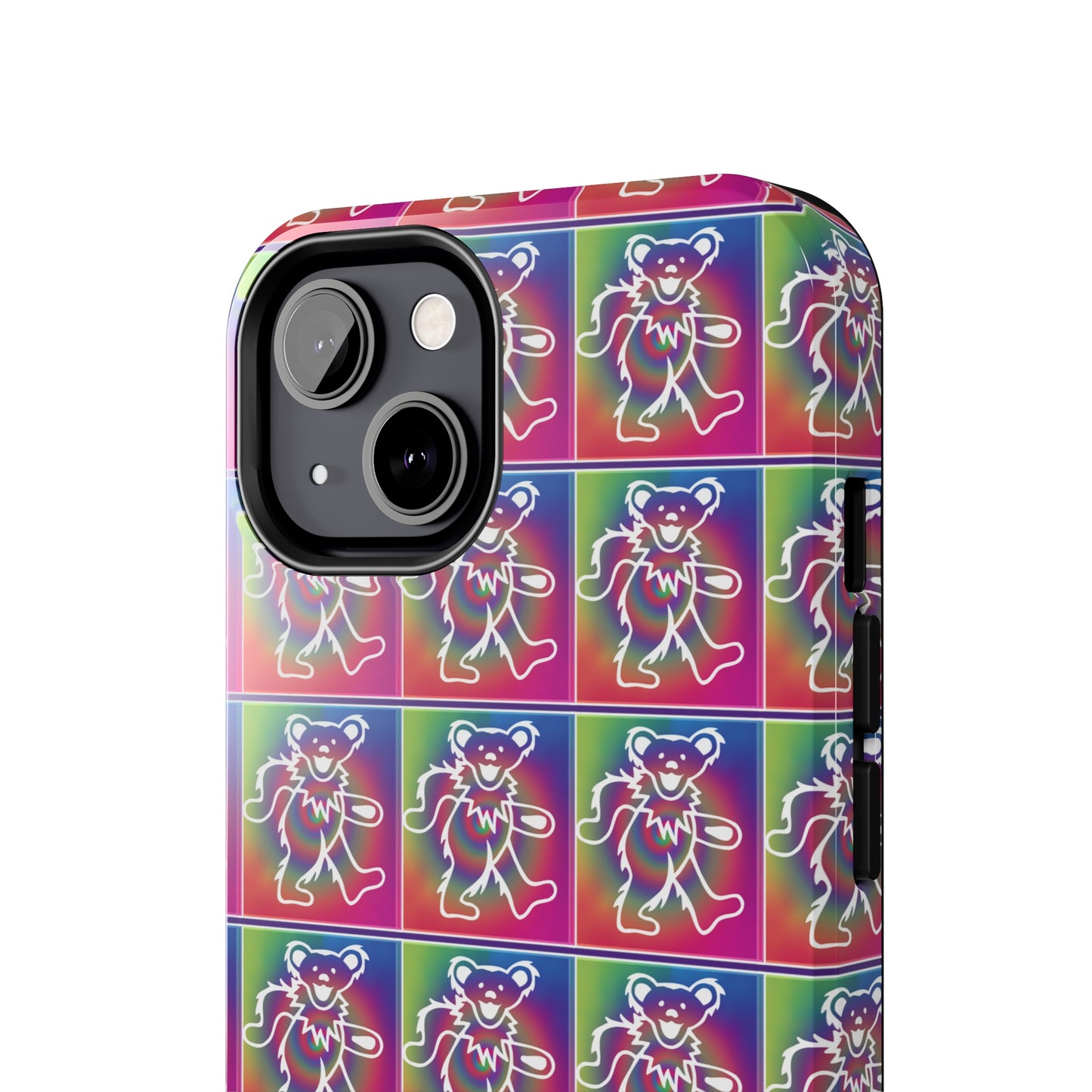 Grateful Dead bears tie-dye Tough Phone Cases for Dead Head dancing bears blotter art gratefuldead phone case