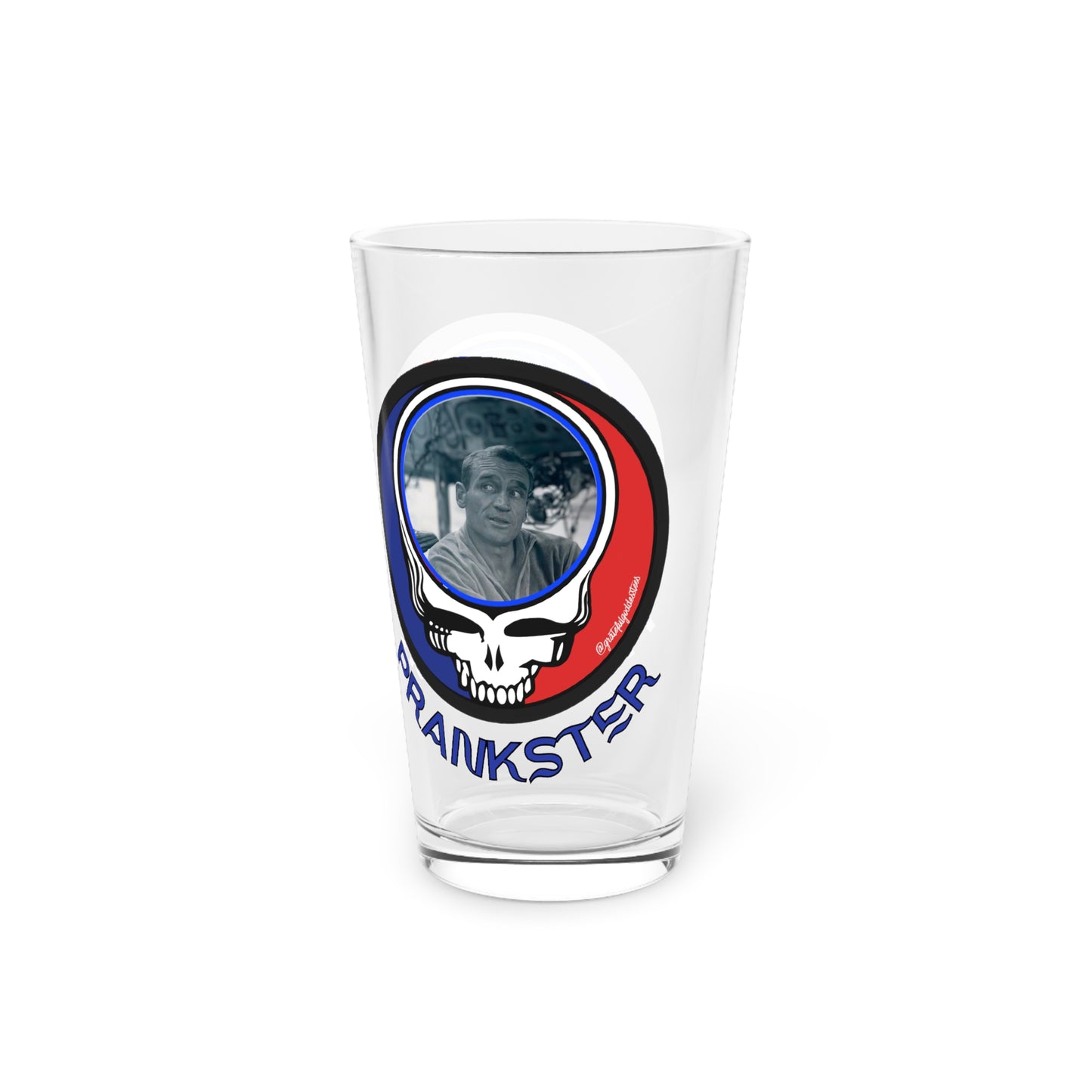 Grateful Dead Cassady Prankster Pint Glass, 16oz