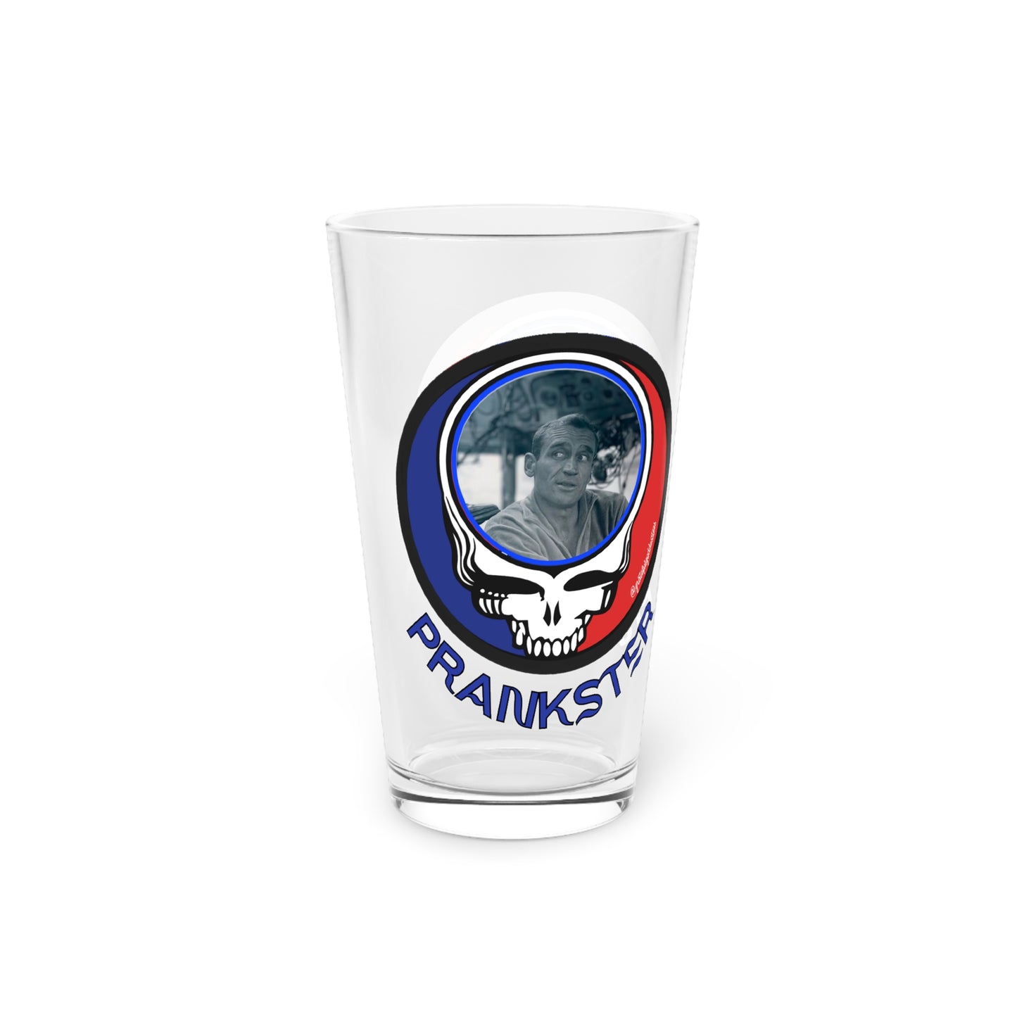 Grateful Dead Cassady Prankster Pint Glass, 16oz