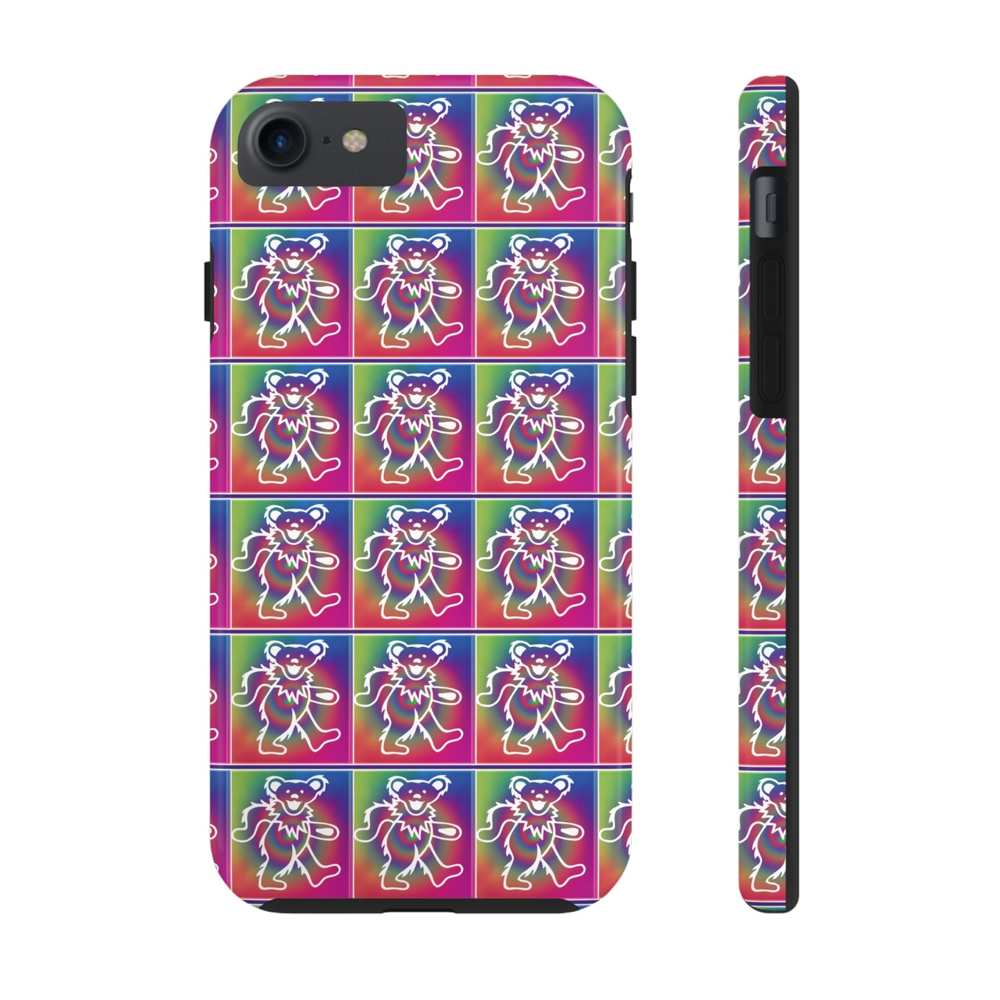 Grateful Dead bears tie-dye Tough Phone Cases for Dead Head dancing bears blotter art gratefuldead phone case