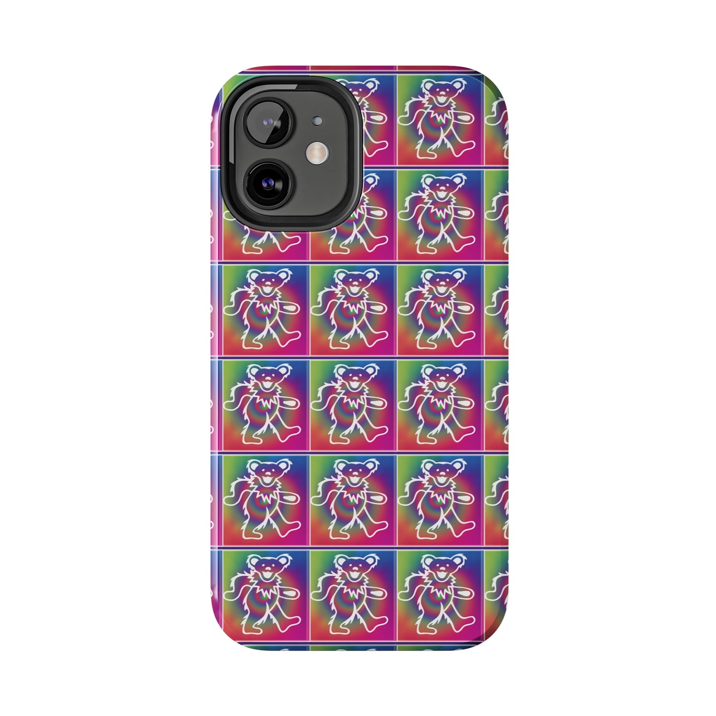 Grateful Dead bears tie-dye Tough Phone Cases for Dead Head dancing bears blotter art gratefuldead phone case