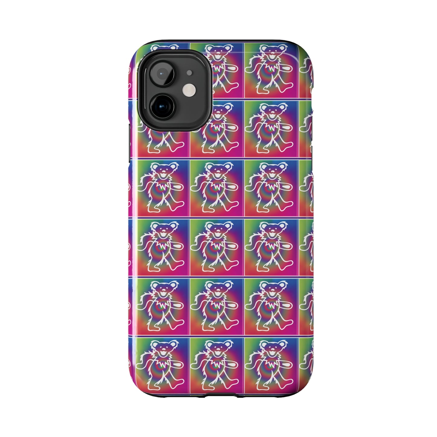 Grateful Dead bears tie-dye Tough Phone Cases for Dead Head dancing bears blotter art gratefuldead phone case