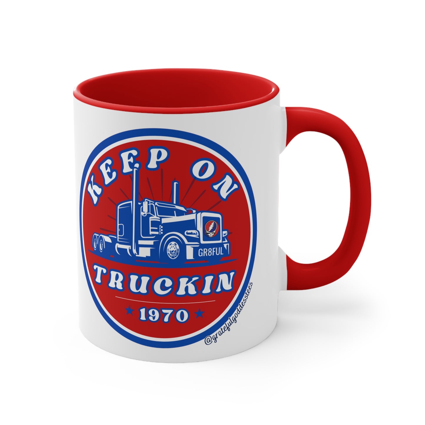 Grateful Dead keep on truckin Mug for deadheads