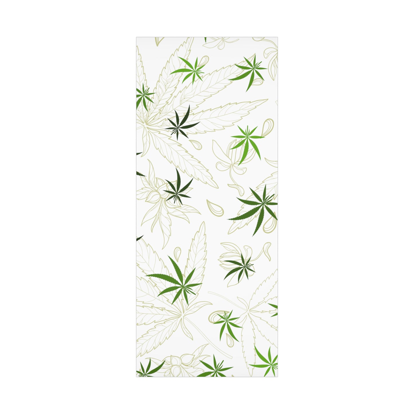 Cannabis leaf print Gift Wrap Papers perfect holiday gift wrap for marijuana lovers 420 gift wrapping paper