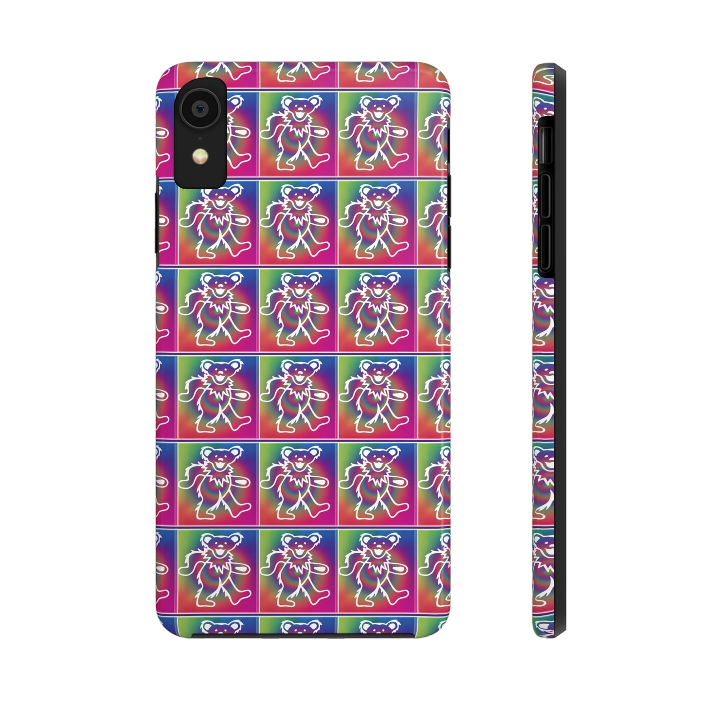 Grateful Dead bears tie-dye Tough Phone Cases for Dead Head dancing bears blotter art gratefuldead phone case